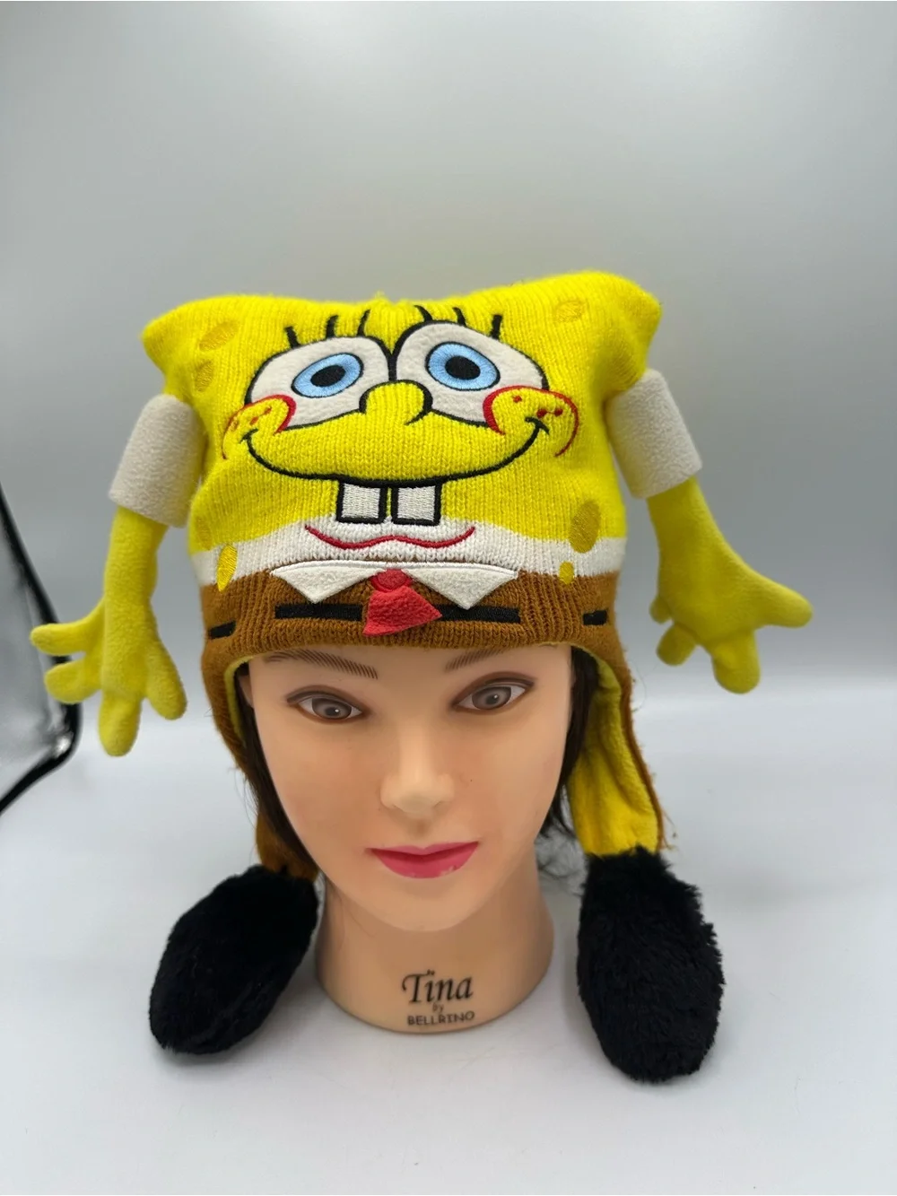 Flipeez SpongeBob Squarepants Action Hat Squeeze  Watch Hands Flip Nickelodeon